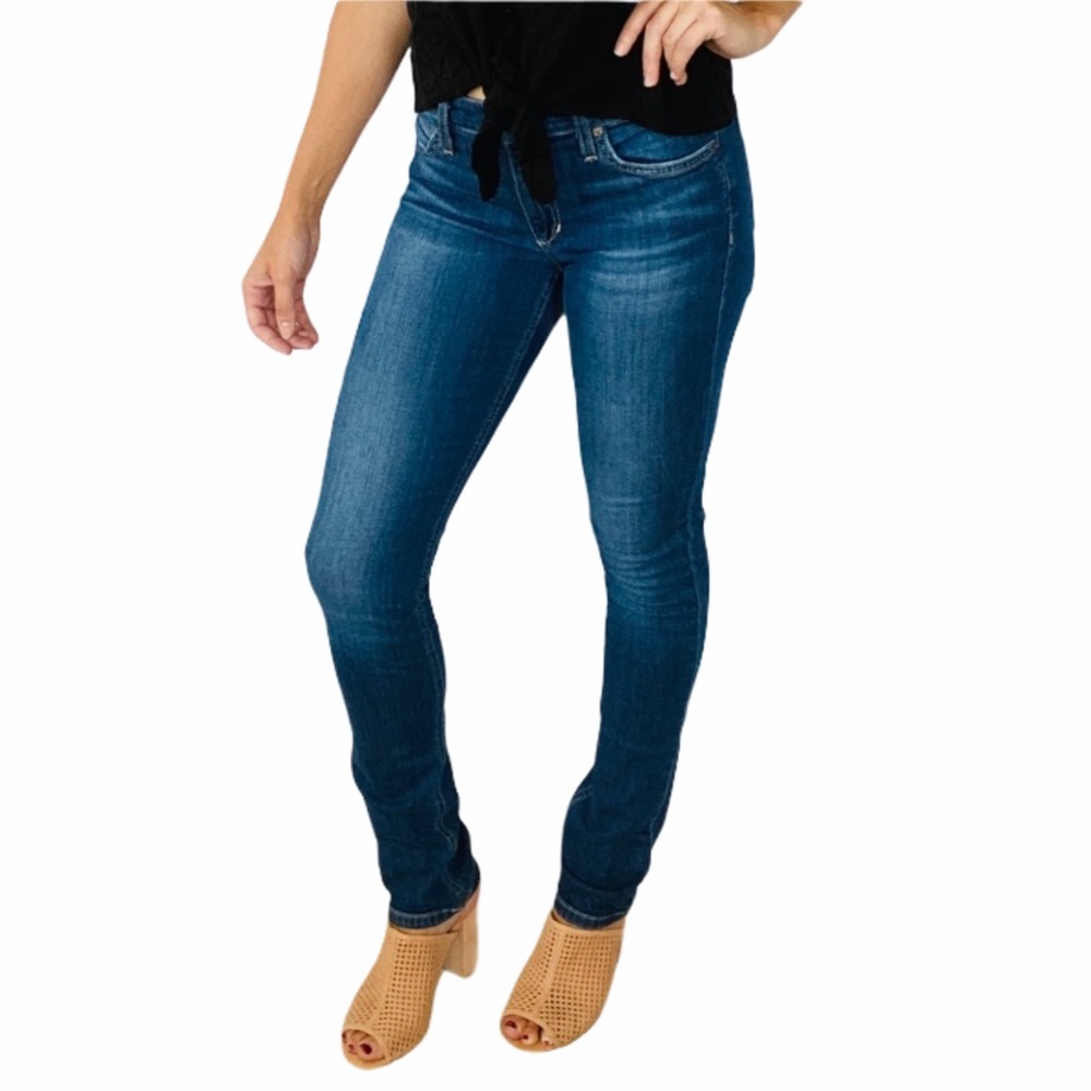 ⭐️ SOLD ⭐️ JOE’S Mid Rise Skinny Boot Cut Jeans 26 - Picture 3 of 9
